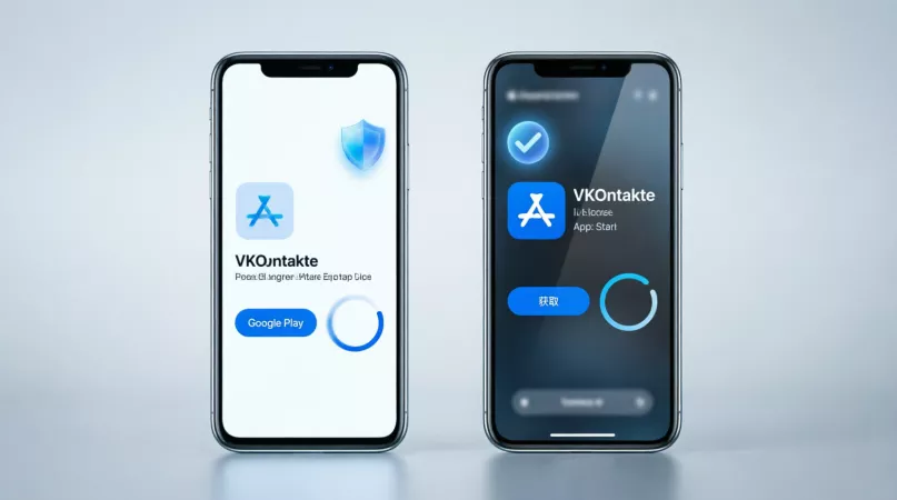 Установка ВК на Android