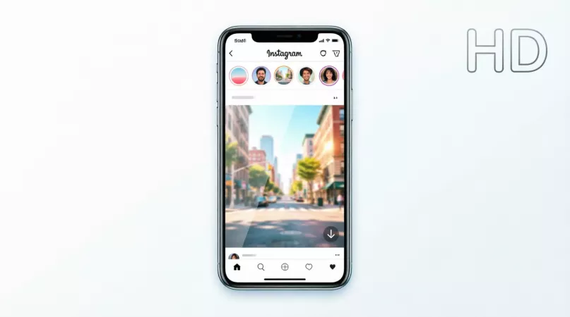 Скачивание Instagram Stories в HD