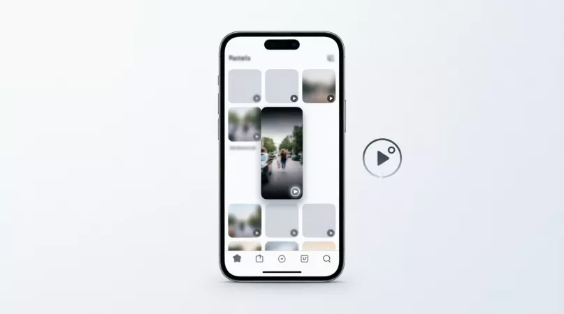 Сохранение ролика Instagram на телефон
