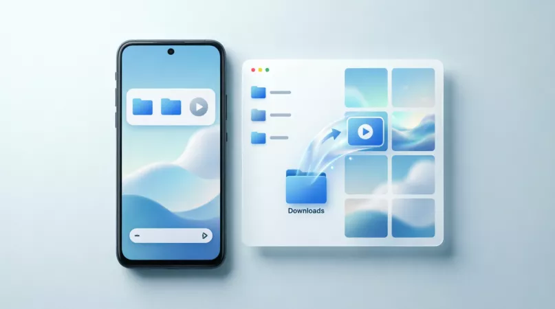 Сохраненное видео Instagram в памяти Android