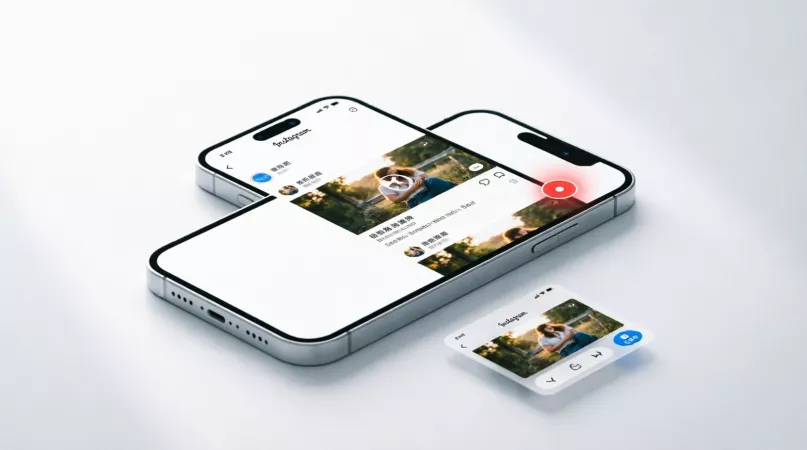 Запись экрана iPhone для сохранения видео