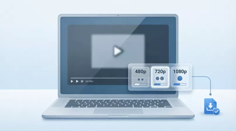 Выбор качества видео RUTUBE