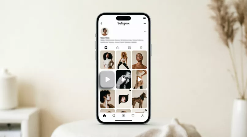 Рилсы в профиле Instagram