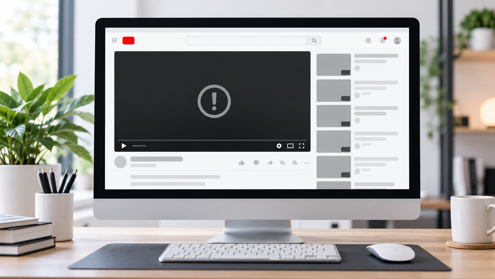 Ошибка Видео недоступно в YouTube
