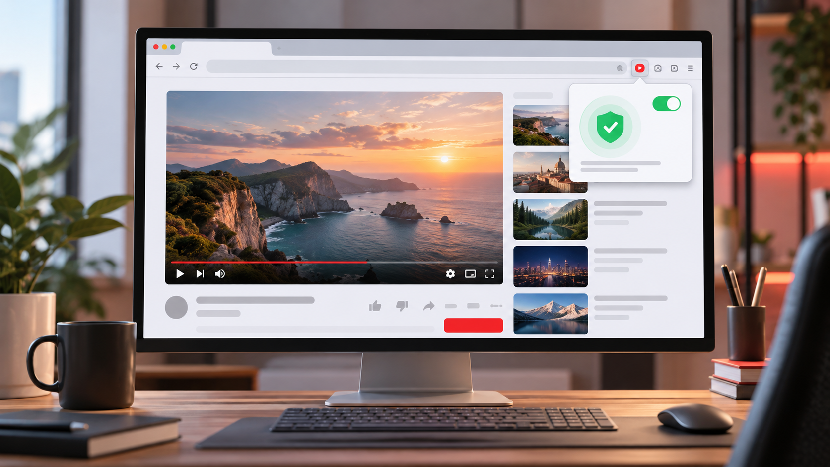 Расширение ЮБуст для YouTube в браузере