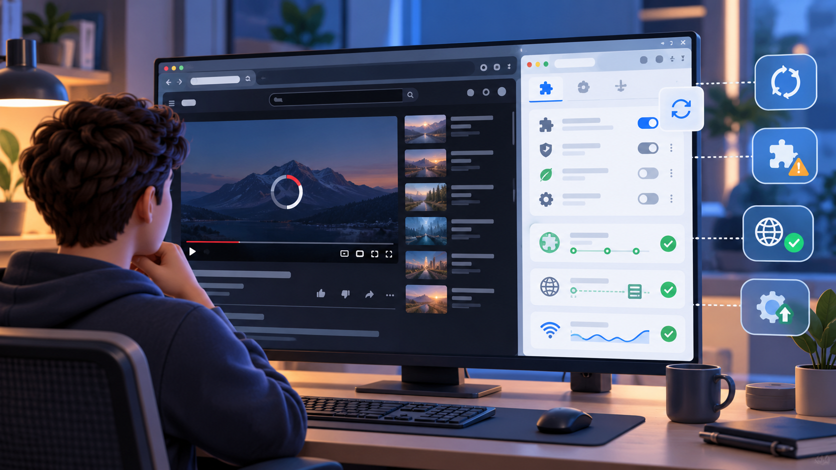 Настройка YouTube в Яндекс Браузере