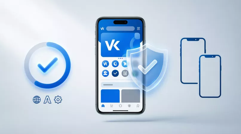 Установка ВК на телефон