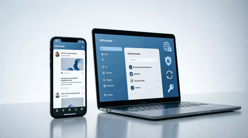 Русский интерфейс ВКонтакте