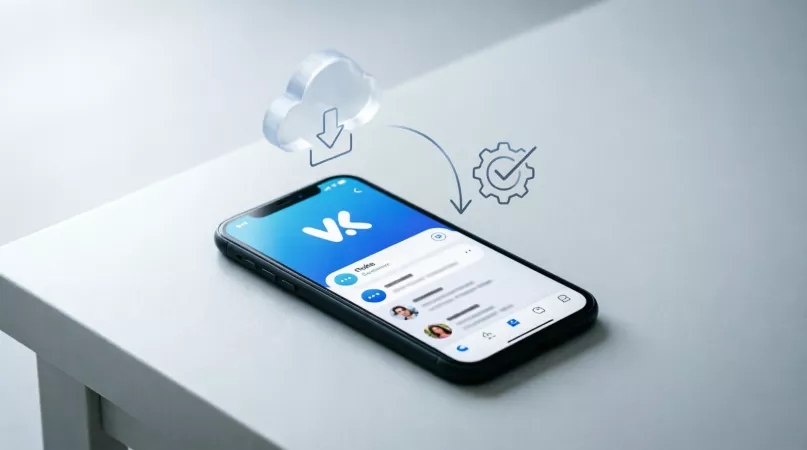 Установка приложения ВКонтакте на телефон