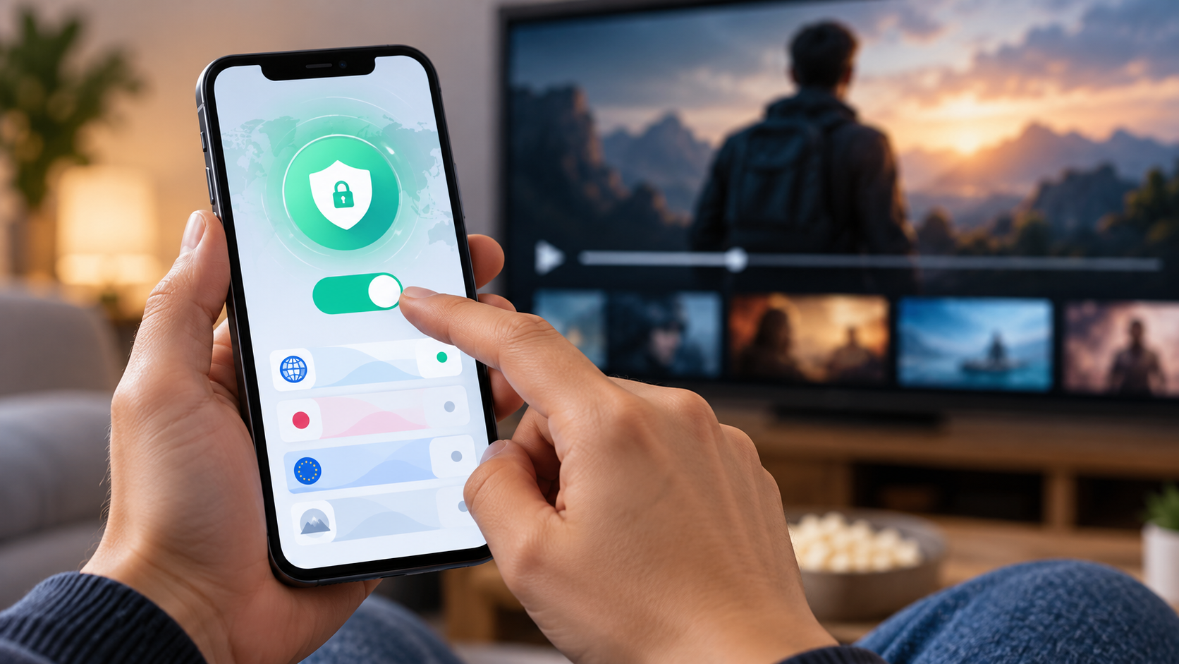 Подключение VPN на смартфоне