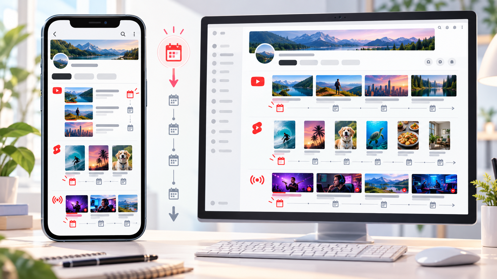Свежие ролики YouTube по дате публикации