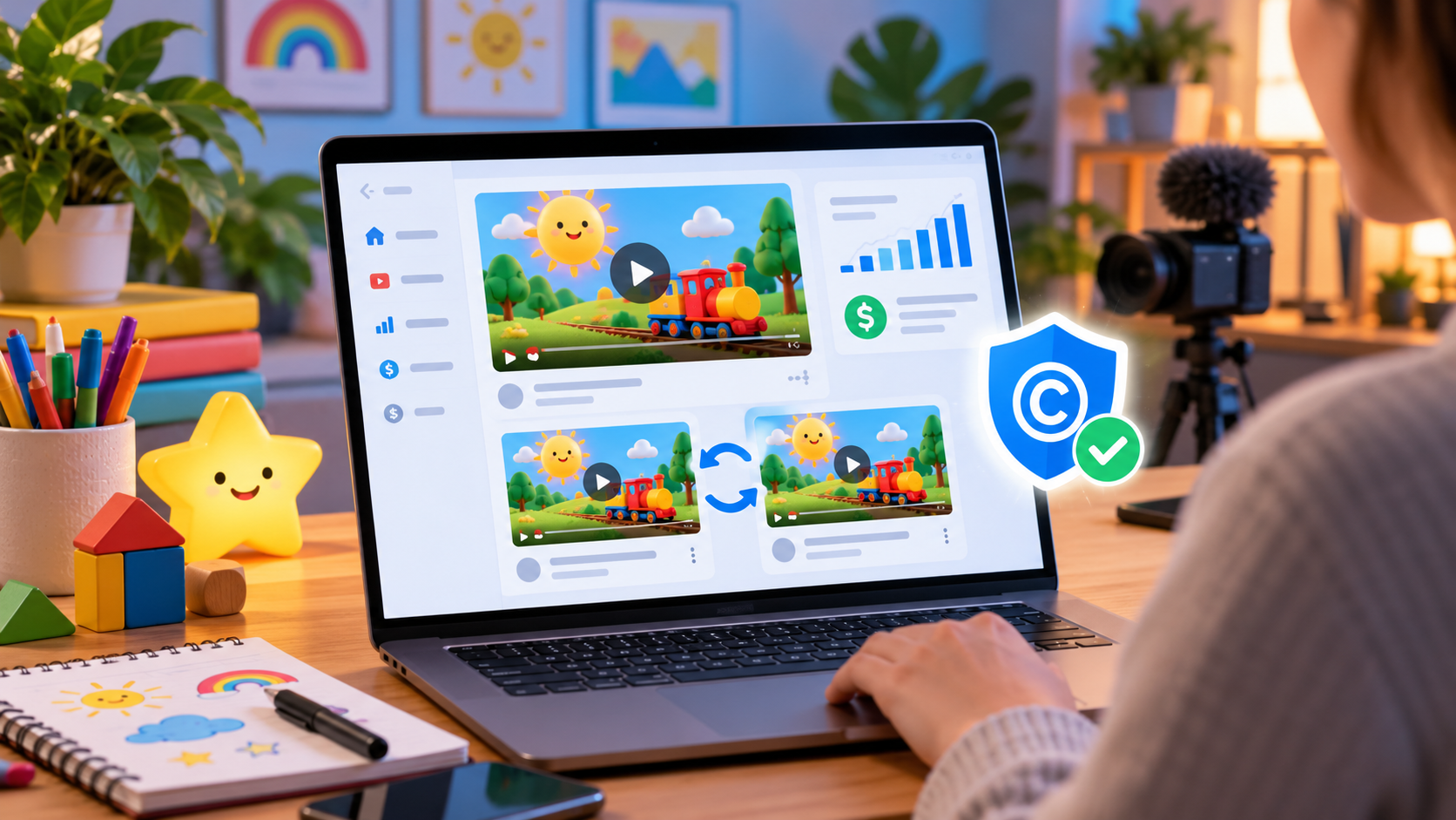 Перезаливы видео YouTube Kids