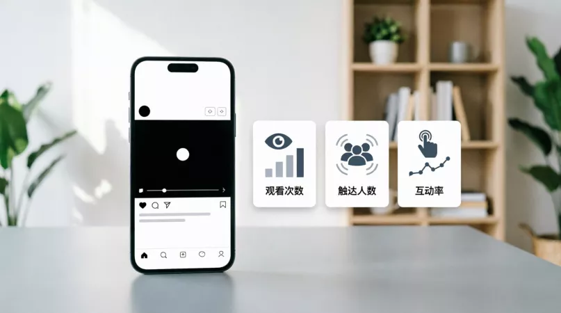 Просмотры Reels в Instagram
