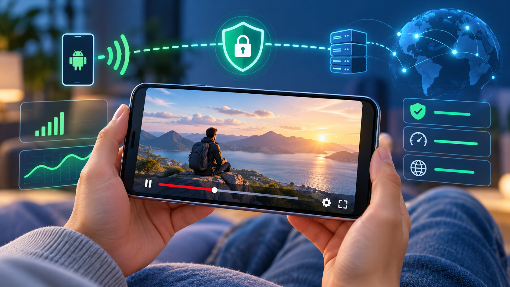 Проверка воспроизведения YouTube с VPN
