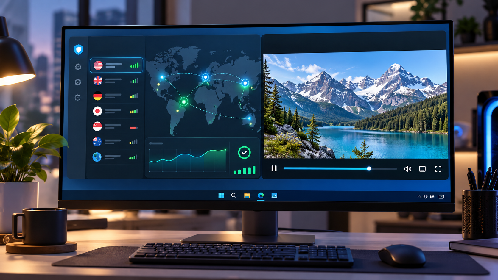 Выбор VPN-сервера для просмотра YouTube