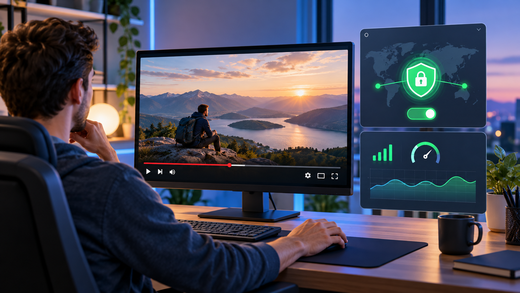 Проверка воспроизведения YouTube через VPN