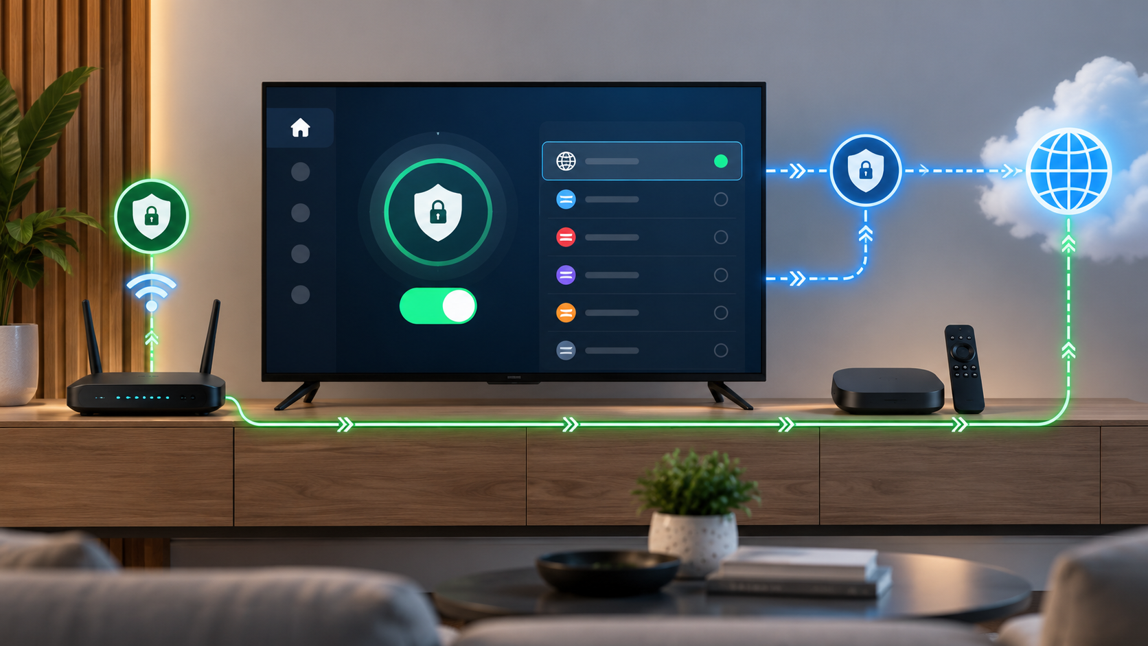 Настройка VPN на Smart TV