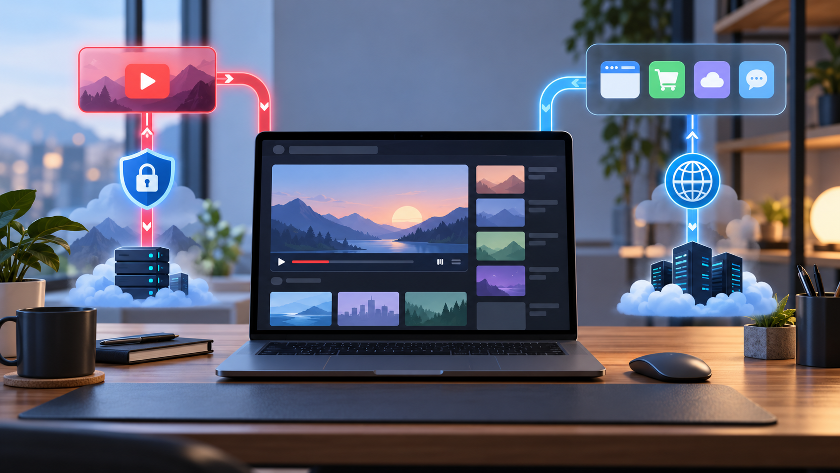 Настройка VPN для YouTube на компьютере
