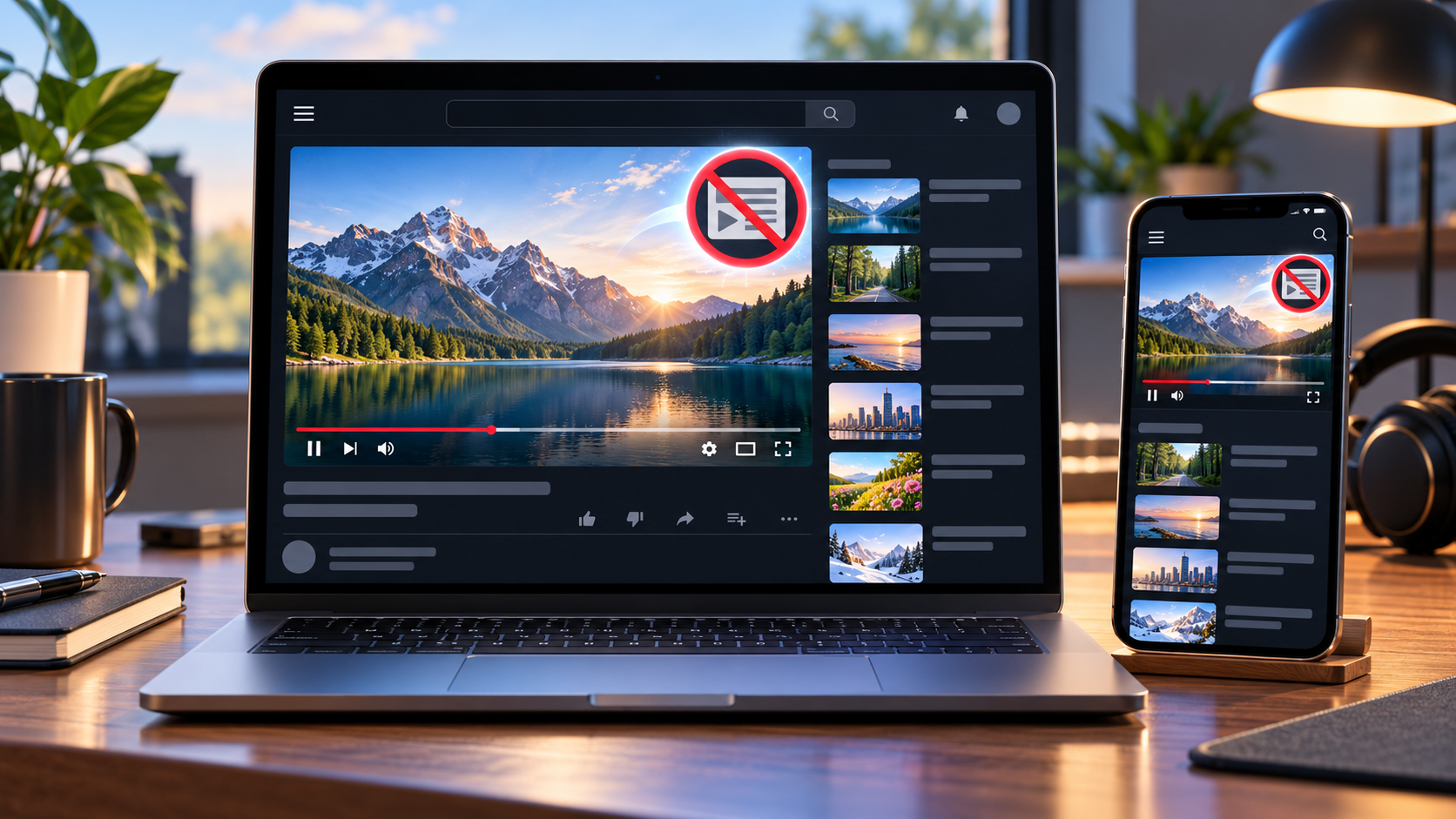 Просмотр YouTube без рекламы онлайн