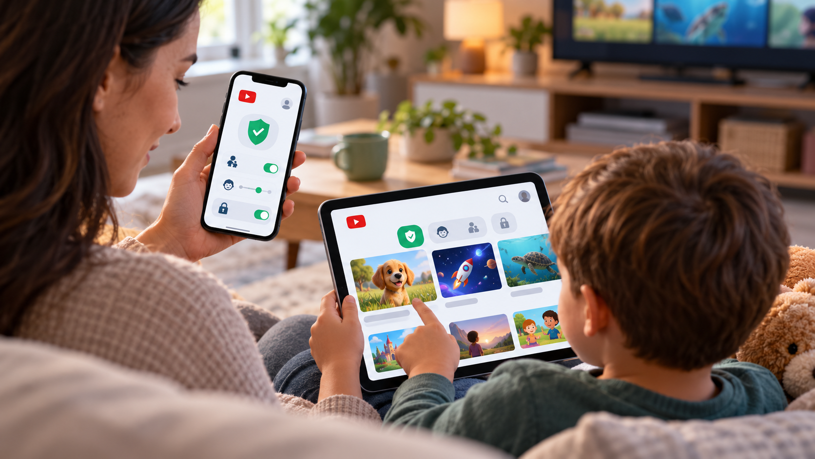 YouTube для детей с родительским контролем