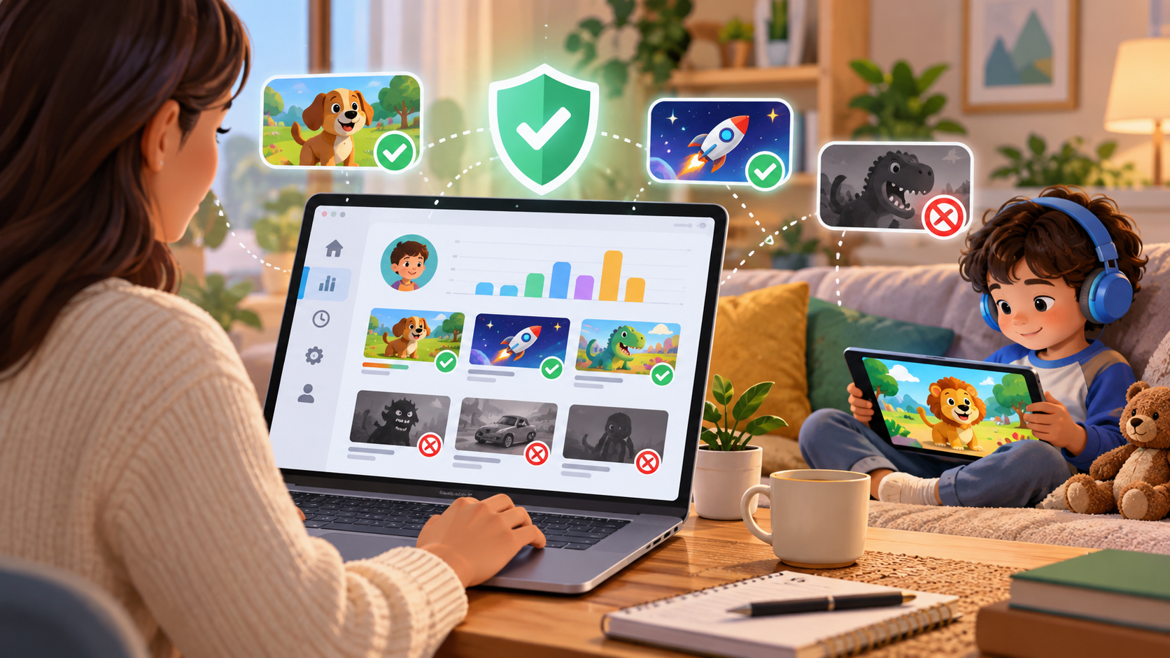 Родительский контроль в YouTube Kids