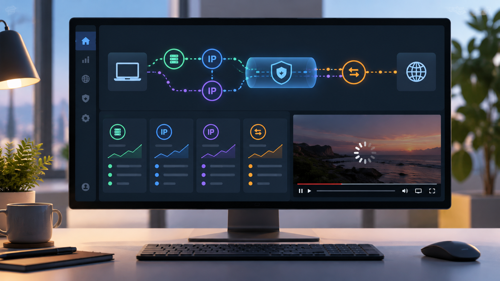 Проверка VPN и маршрутизации YouTube