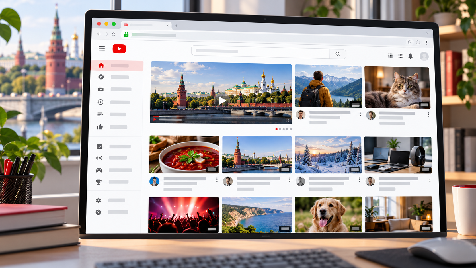 Официальный сайт YouTube на русском
